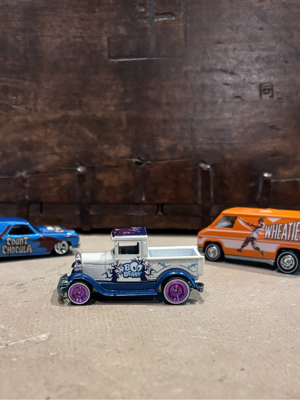 Hot Wheels 2011 General Mills Cereal Die-Cast Metal Car Series. Lot of 3